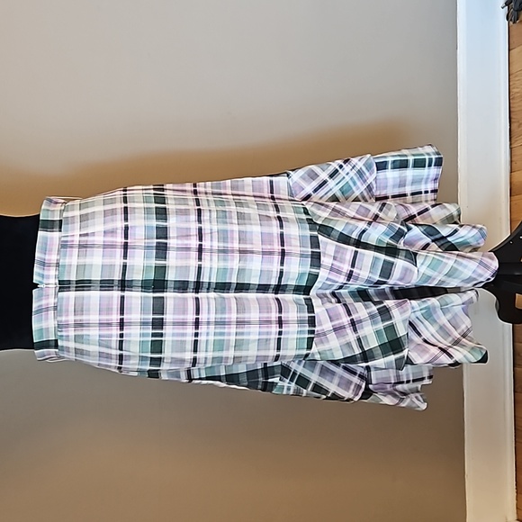 Ann Taylor Hi Low Ruffle Skirt - Picture 2 of 8